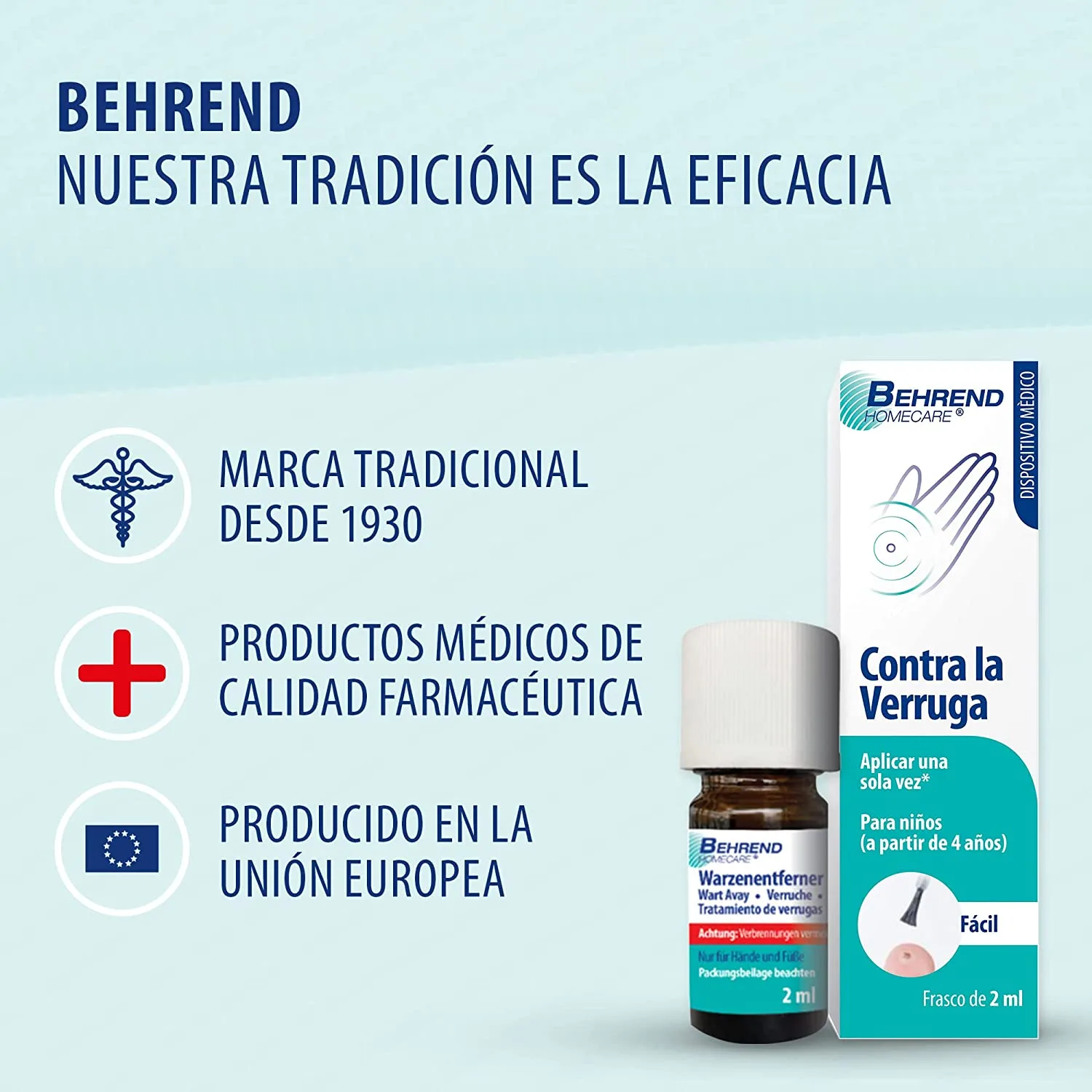 BEHREND Verrugas 2 ml - Imagen 3