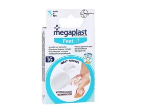 MEGAPLAST, apósito verrugas 16 un.