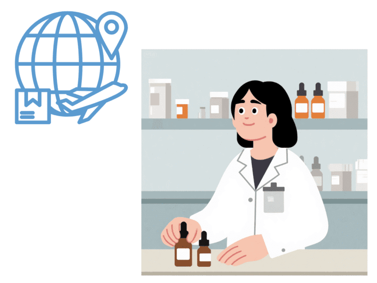 Envío internacional farmacia