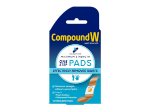 COMPOUND W, tiras invisibles, 14 u.