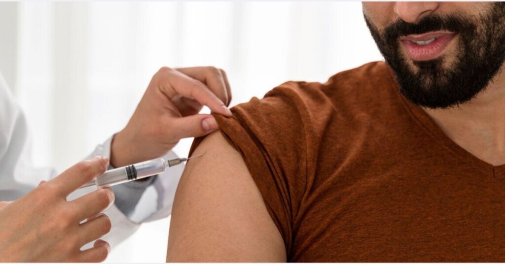 Vacunación hombres