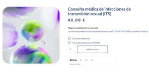 Consulta médica ETS