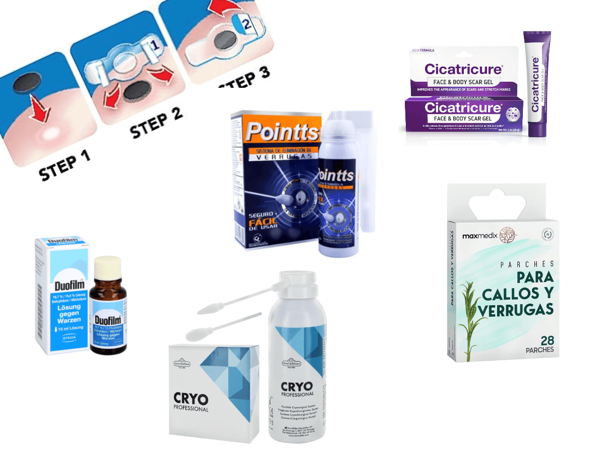 Productos farmacia verrugas